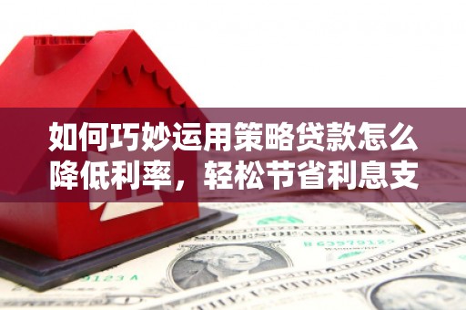 镇坪如何巧妙运用策略贷款怎么降低利率，轻松节省利息支出