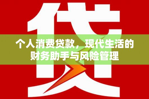 镇坪个人消费贷款，现代生活的财务助手与风险管理