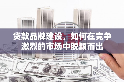 镇坪贷款品牌建设，如何在竞争激烈的市场中脱颖而出