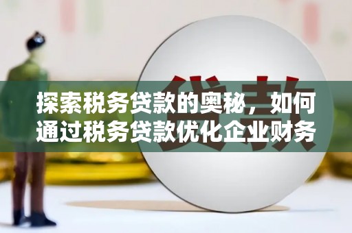 镇坪探索税务贷款的奥秘，如何通过税务贷款优化企业财务