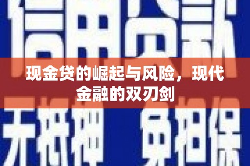 镇坪现金贷的崛起与风险，现代金融的双刃剑