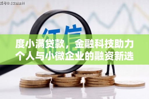 镇坪度小满贷款，金融科技助力个人与小微企业的融资新选择