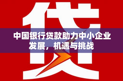 镇坪中国银行贷款助力中小企业发展，机遇与挑战