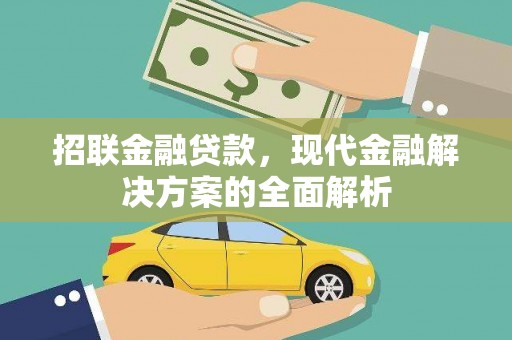 镇坪招联金融贷款，现代金融解决方案的全面解析