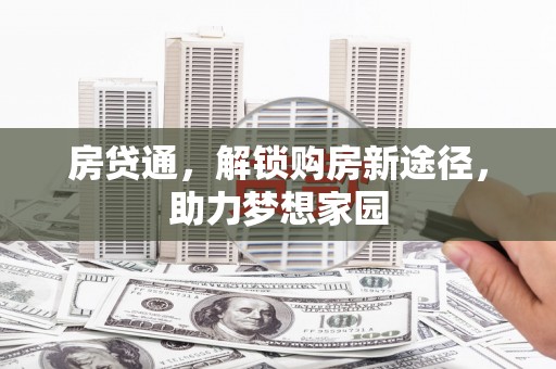 镇坪房贷通，解锁购房新途径，助力梦想家园
