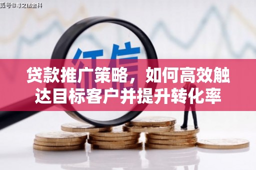 镇坪贷款推广策略，如何高效触达目标客户并提升转化率